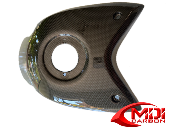 Carbon Fiber Ducati Hypermotard 796 1100 1100S Tank Cover Pad