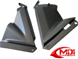 2009-2015 Aprilia RSV4 Carbon Fiber Lower Side Puller Cover Panel Fairing Cowl