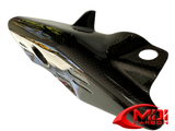 2011-2015 Ninja ZX-10R Carbon Fiber Exhaust Muffler Pipe Heat Shield Cover Cowl_3