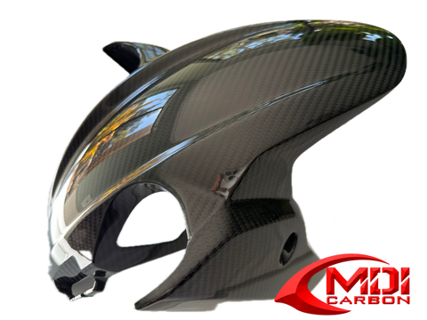 2013-22 Ducati Hyperstrada, Hypermotard 821, 939, 950 Front Fender Carbon Fiber
