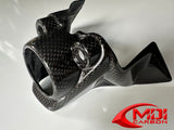 2019-2024 Ducati Hypermotard 950 Key Cover Ignition Case- 100% Carbon Fiber_3