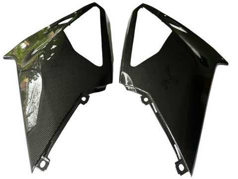 Aprilia Carbon Fiber RSVR Side Fairing Set Panels 2004 2005 2006 2007 2008 2009