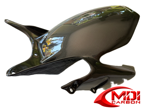 Ducati Multistrada 1000 Hypermotard 796 1100 Carbon Fiber Rear Fender Hugger_2