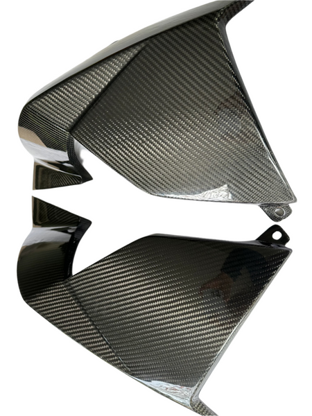 Carbon Fiber Aprilia Dorsoduro 1200 2011 2012 2013 Side Panels