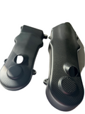 Ducati Carbon Fiber Hypermotard 1100 1100 S 2007 2008 Belt Covers