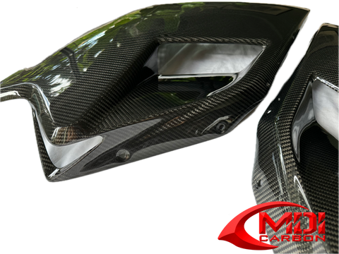 Ducati Carbon Fiber Mid Side Fairing for models 848 1098 1198