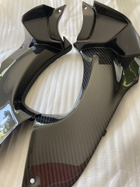 Carbon Fiber Kawasaki ZZR1400_ZX14 Air Ducts - MDI-CarbonFiber.com
