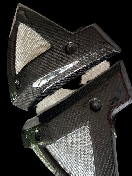 Carbon Fiber Suzuki B-King Radiator Frame Covers - MDI-CarbonFiber.com ...