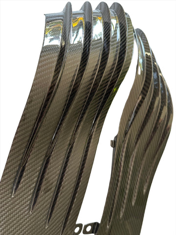 Kawasaki Carbon Fiber ZZR1400 ZX14 Small Mid Side Fairing 2006 2011