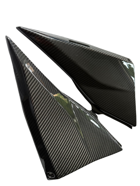 Carbon Fiber Kawasaki Z 750 Z1000 03-06 Side Tank Cover Large