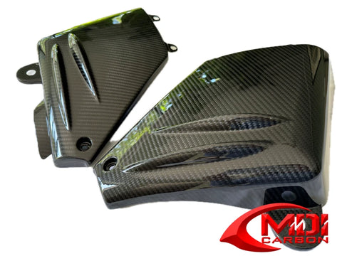 KTM Carbon Fiber Adventure 2006 2011 Lower Side Tank Covers MDIcarbonfiber