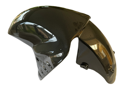 Kawasaki Carbon Fiber ZZR1400 ZX14 Front Fender Mudguard Fits 2006 2019