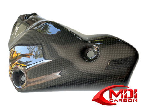 MDI Carbon Fiber Exhaust Collector Guard for Ducati 848 1098 1198