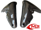 Triumph Carbon Fiber Street Triple 1050 Side Covers Fairing Fits 2008 2010_1