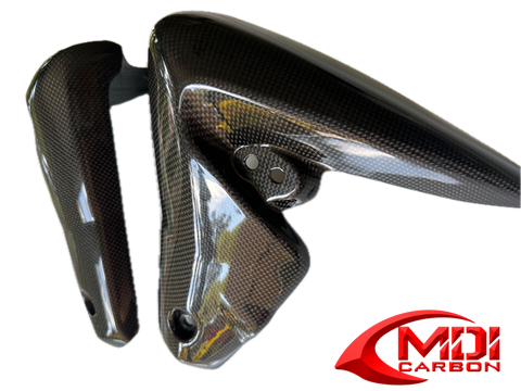 Triumph Carbon Fiber Street Triple 1050 Side Covers Fairing Fits 2008 2010