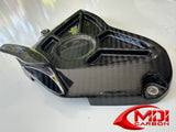 Yamaha R1 (2015-2025) FZ-10, MT-10 (2016-2022) Sprocket Cover 100% Carbon Fiber_3