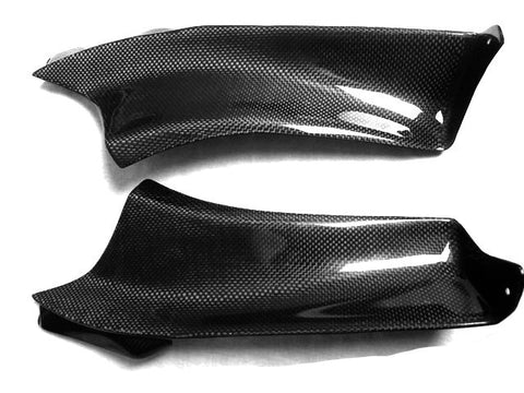 Aprilia Carbon Fiber RSVR Side Fairing Top Covers Both Parts Left and Right 2004 2005 2006 2007 2008 2009  - MDI CarbonFiber