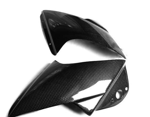 Aprilia Carbon Fiber RSVR Front Fairing Air Scoops 2004 2005 2006  - MDI CarbonFiber