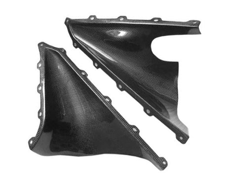 Aprilia Carbon Fiber RSVR 2006 2009 Side Fairing Air Scoops  - MDI CarbonFiber