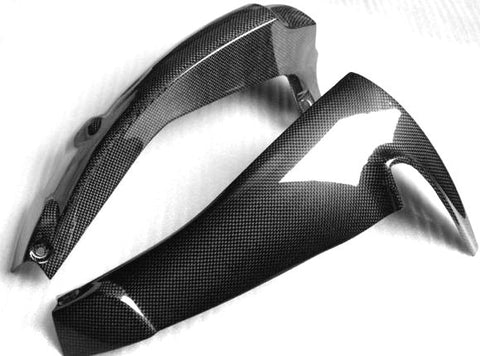 BMW Carbon Fiber Radiator Covers, Fits K1200R model ONLY  - MDI CarbonFiber - 1