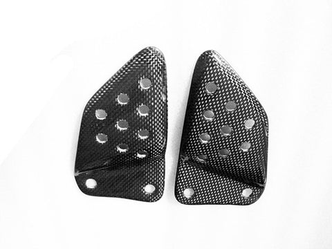 Buell Carbon Fiber XB Heel Plates  - MDI CarbonFiber