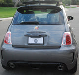 Fiat 500 Abarth Carbon Fiber Lift Gate Handle Cover  - MDI CarbonFiber - 2