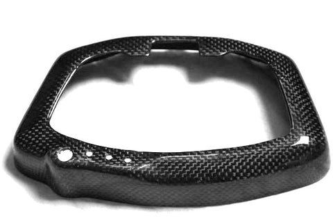 Ducati Carbon Fiber Clock Surround for models 848 1098 1198  - MDI CarbonFiber - 1