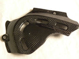 Ducati Carbon Fiber Monster Silencer Guard for models 696 1100 1100S Years 2008  - MDI CarbonFiber - 2