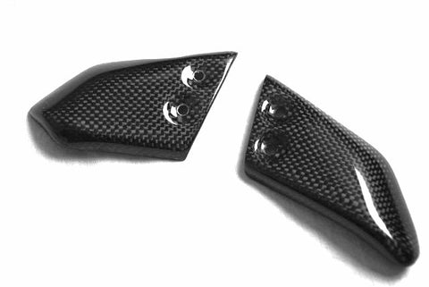 Ducati Carbon Fiber Monster S2R S4RS Passenger Heel Guards  - MDI CarbonFiber - 1