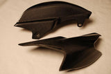 Ducati Carbon Fiber Hypermotard 1100 1100S Side Underseat Fairings  - MDI CarbonFiber - 2