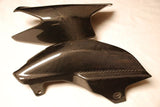 Ducati Carbon Fiber Hypermotard 1100 1100S Side Underseat Fairings  - MDI CarbonFiber - 3
