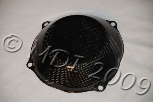 Carbon Fiber Ducati All Models Dry Clutch Cover - MDI-CarbonFiber