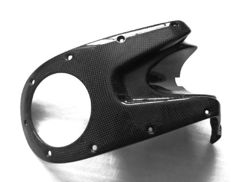 Ducati Carbon Fiber Monster Upper Tank Cover for models 696 1100 1100S Years: 20  - MDI CarbonFiber