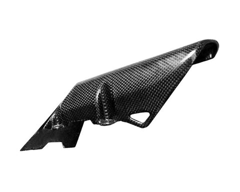Ducati Carbon Fiber Hypermotard 1100 1100 S 2007 2008 Chain Guard - MDI CarbonFiber