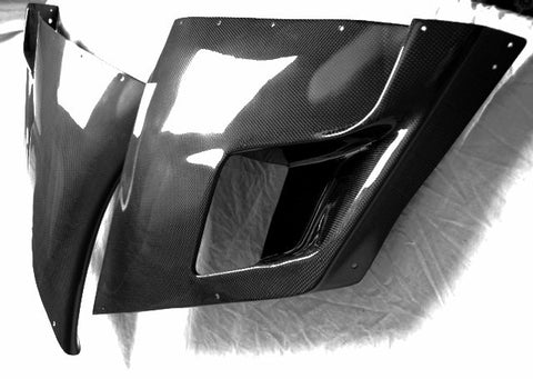 Ducati Carbon Fiber Mid Side Fairing Only for models 996 748 916 998  - MDI CarbonFiber - 1