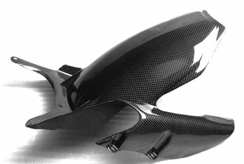 Ducati Carbon Fiber Hypermotard 1100 1100S Rear Fender  Mudguard  Hugger  - MDI CarbonFiber - 1