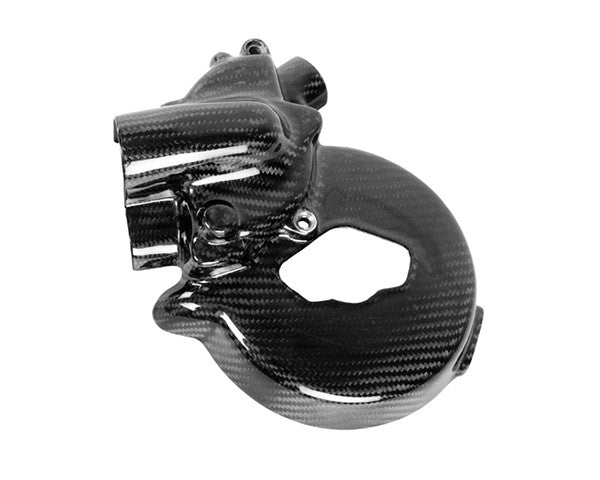 Cover Intégrale Pompe à Eau Carbone Pour Ducati 848, 1098, 1198 | Maxicarbon Neuf Italie | Accessoire Moto Tuning