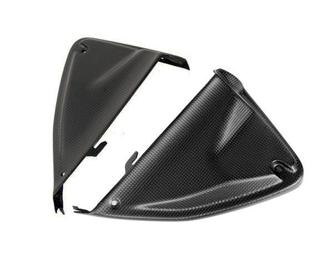 Ducati Carbon Fiber New Hypermotard Inner panels Plain / Matte - MDI CarbonFiber