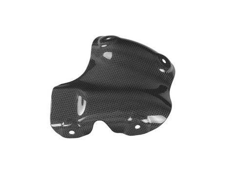 Ducati Carbon Fiber New Hypermotard Heat Cover with Heat Foil  - MDI CarbonFiber