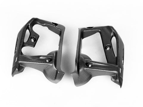 Ducati Carbon Fiber Monster 821 1200 Air Shroud Cylinder 48016181B, 48016191B Plain / Matte - MDI CarbonFiber