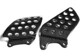 Honda Carbon Fiber CBR 1000RR Fireblade Heel Guards Plates 2004 to 2007  - MDI CarbonFiber - 1