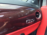 Fiat 500 Abarth Carbon Fiber Dash Panel Right  - MDI CarbonFiber - 5