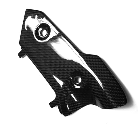Yamaha R1 2015 Carbon Fiber Exhaust Cover  - OYA Carbon, MDI CarbonFiber - 1