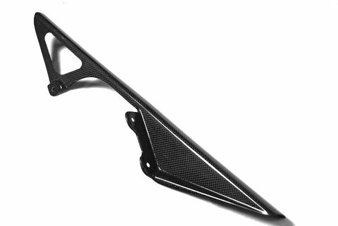 Kawasaki Carbon Fiber ZX6R 636 Chain Guard Fits 2005 2006  - MDI CarbonFiber - 1