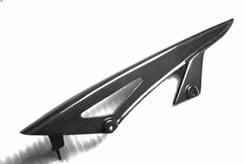 Kawasaki Carbon Fiber ZX10R Chain Guard Fits 2006 2007  - MDI CarbonFiber - 1