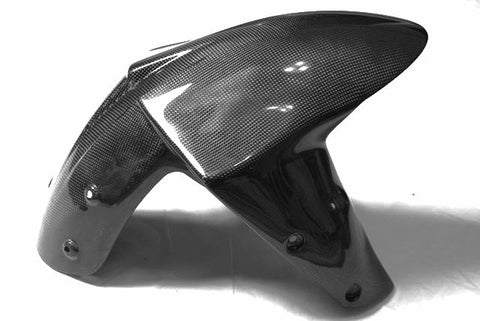 Kawasaki Carbon Fiber ZX6R 636 Front Fender Hugger Fits 2005 2006  - MDI CarbonFiber - 1