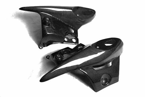 Kawasaki Carbon Fiber ZX6R 636 Blinkers Housing Fits 2005 2006  - MDI CarbonFiber - 1