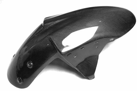 Kawasaki Carbon Fiber ZX6R 636 Front Fender Hugger Midguard Fits 2007 2008  - MDI CarbonFiber - 1