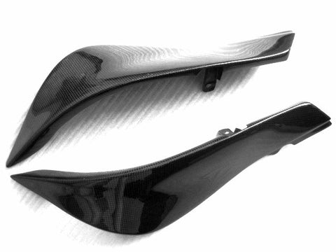 Kawasaki Carbon Fiber ZX6R 2007 08 Under Tank Covers  - MDI CarbonFiber