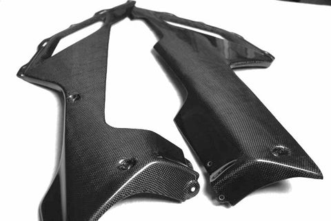 Kawasaki Carbon Fiber ZX6R Belly Pan 2007 2008  - MDI CarbonFiber - 1
